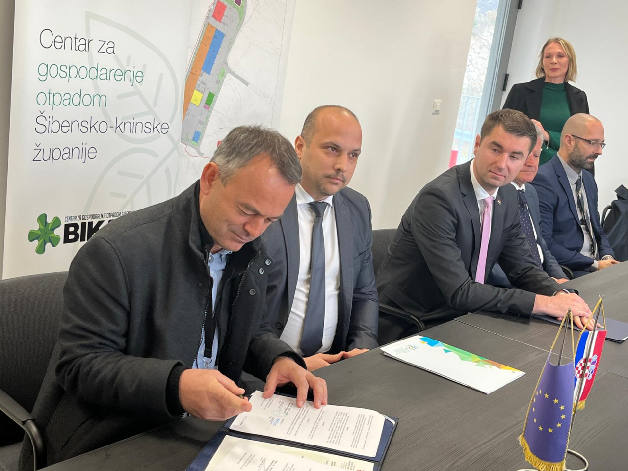 Ministar Filipović obišao CGO Bikarac – potpisan ugovor o zatvaranju financijske konstrukcije projekta